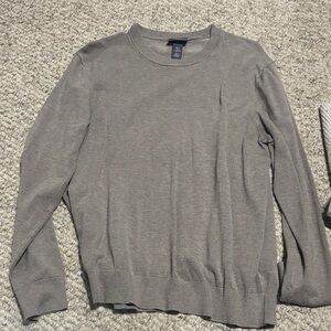 H&M Men's Light Gray Crewneck Sweater